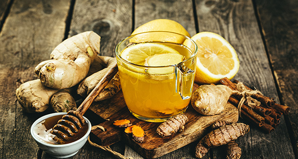 Ingwer, Zitrone, Kurkuma